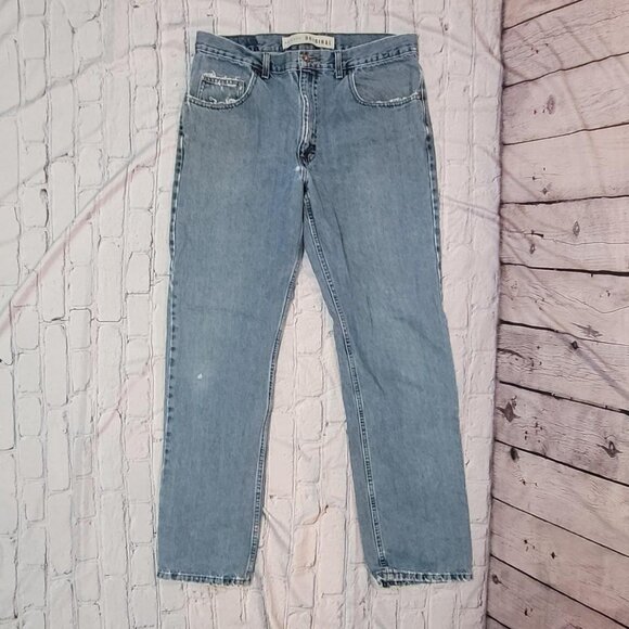 Arizona Jean Company Other - Vintage Arizona Original Straight Leg Jeans Distressed Mens 35W 34L